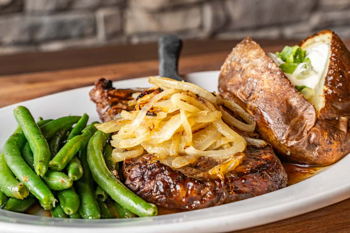 Rib Eye Cooking A Tomahawk Steak In The Oven Tomahawk Steak With