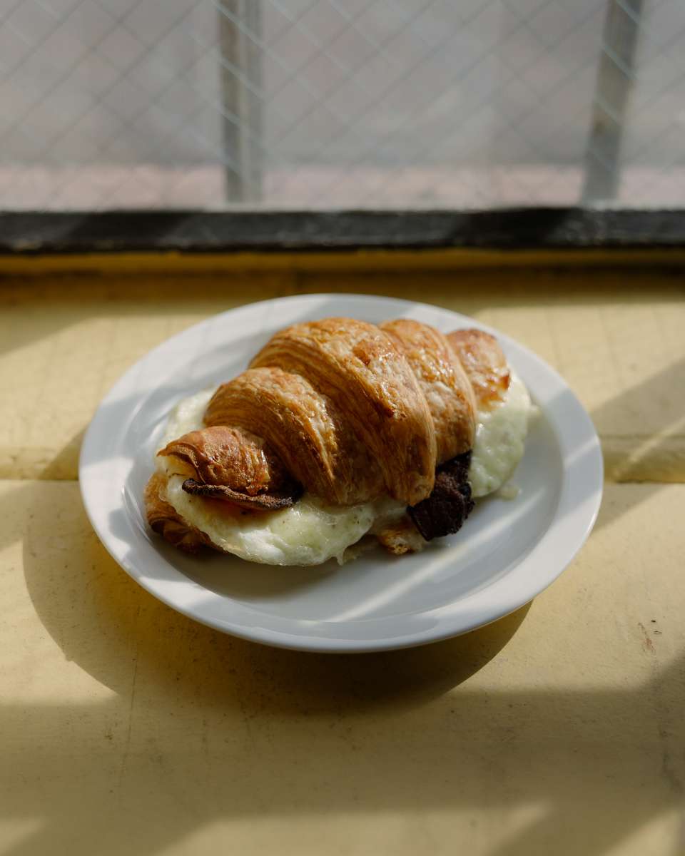 Breakfast Sandwich with Bacon