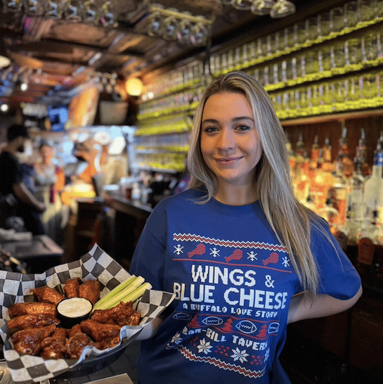Wings & Blue Cheese A Love Story T-Shirt