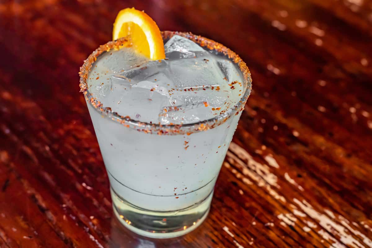 A handcrafted margarita from El Jefe Tequilas