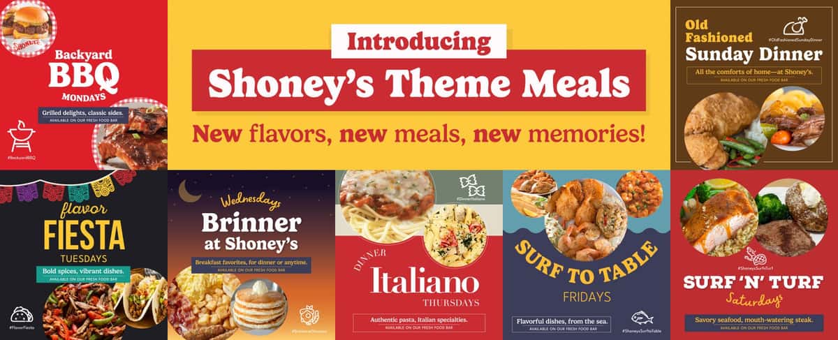Shoney's Theme Meals
