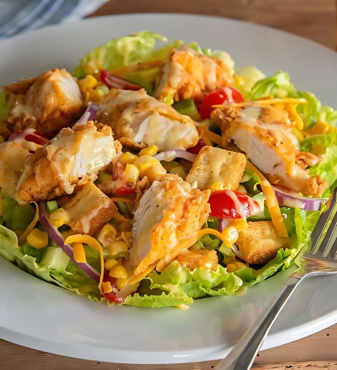 Fresh Crispy Chicken Salad