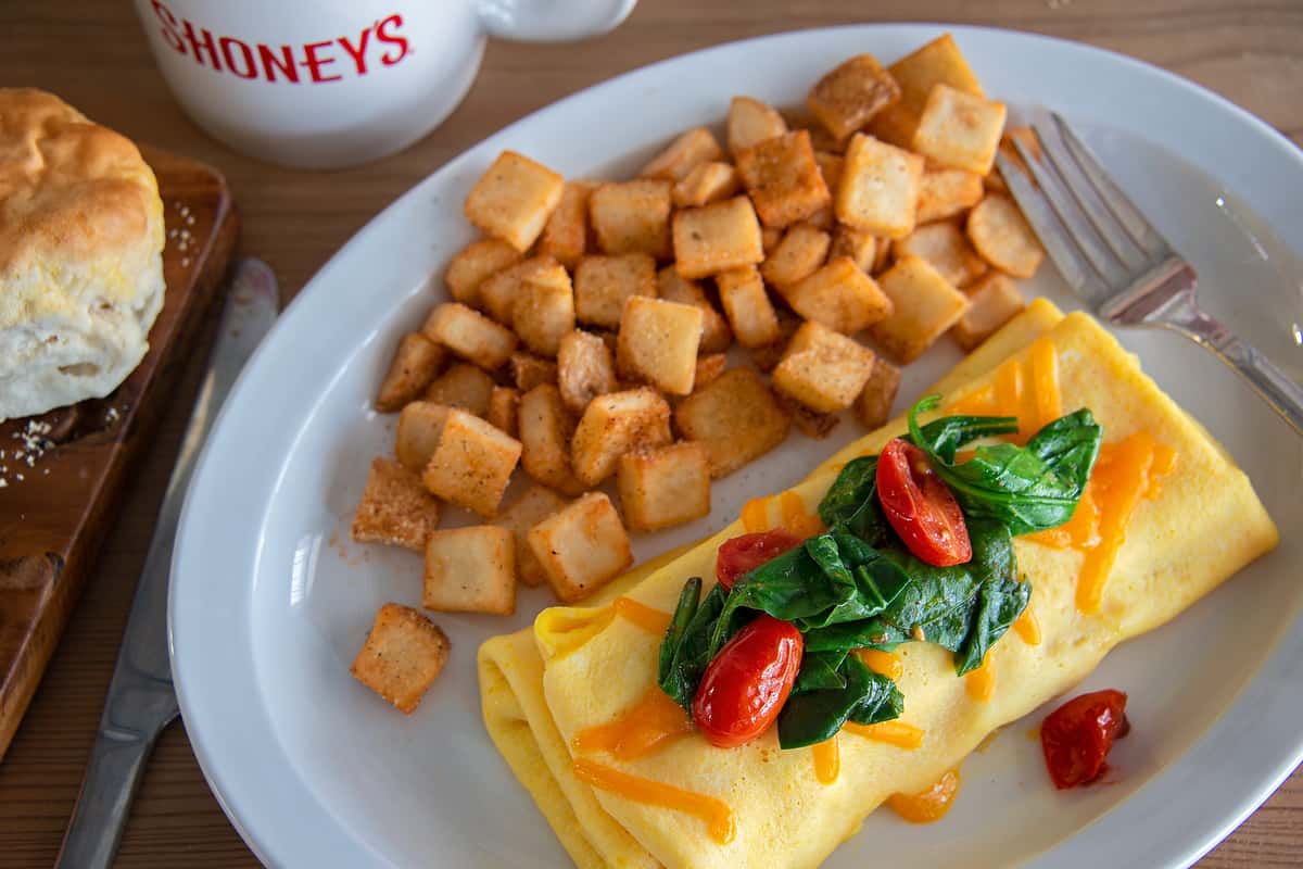 Omelet Plate Shoney's