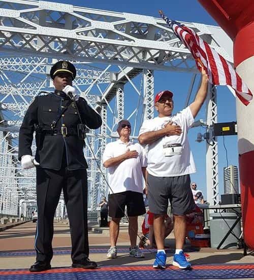 CEO David Davoudpour at 5k Fun Run