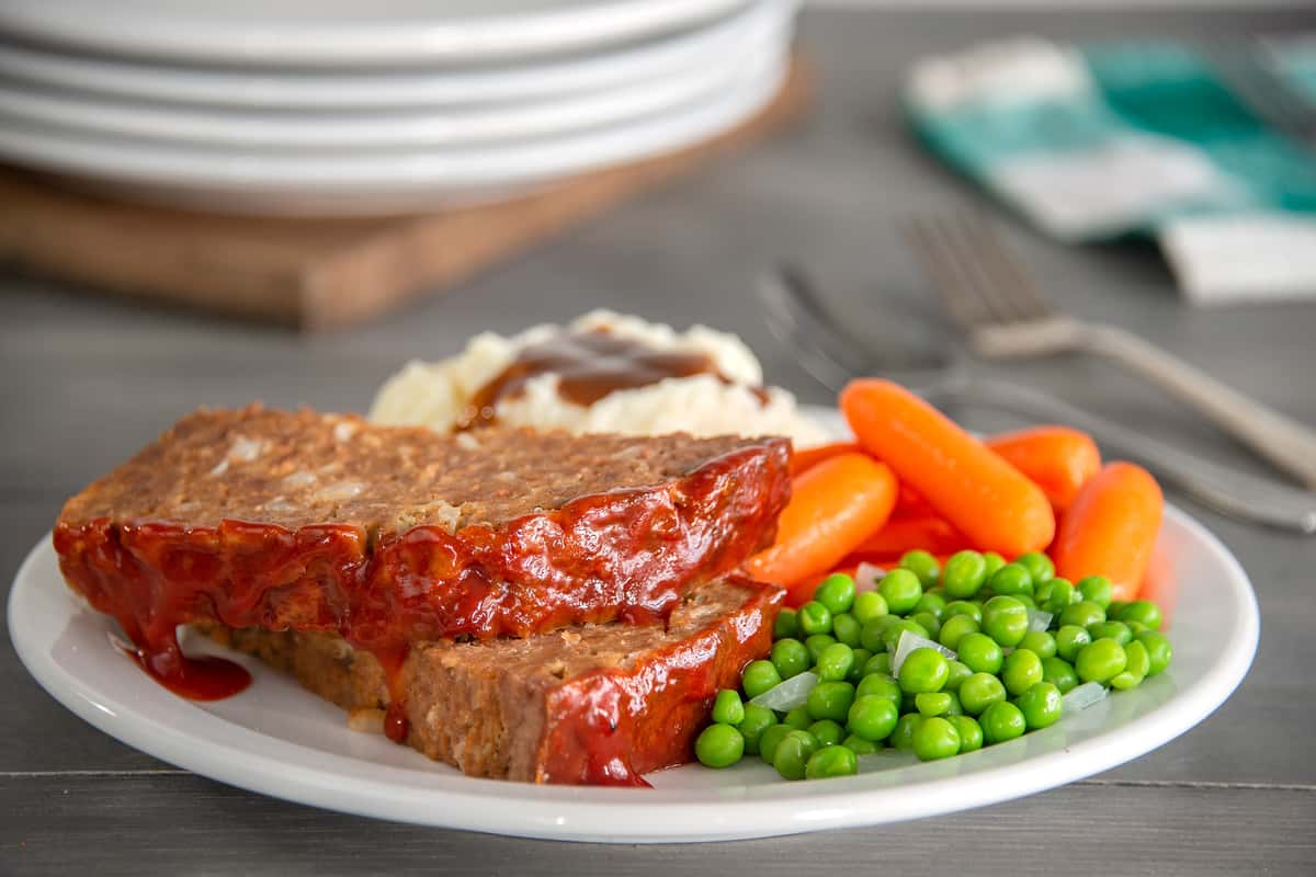 Meatloaf Plate Shoney's