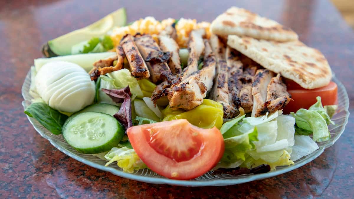 Chicken Salad Menu Paul's Place Fast Food Restaurant in CA