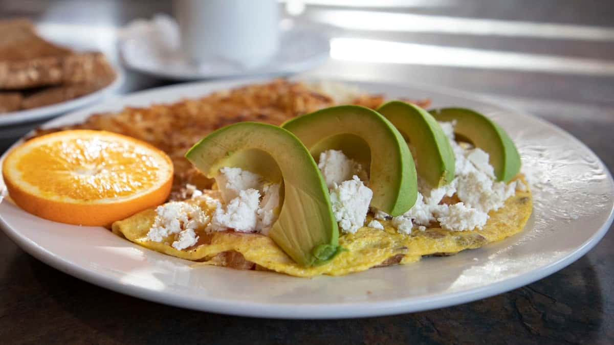 breakfast plate