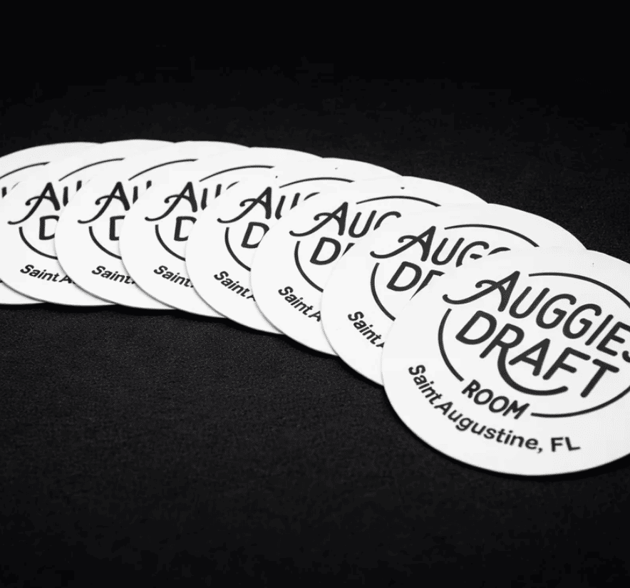 Auggies 3" Adhesive Backed Sticker