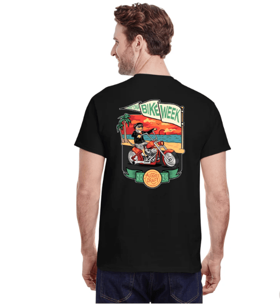 Auggies Bike Week T- Short Sleeve