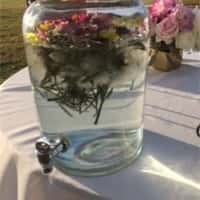 Glass Pitcher with Spigot