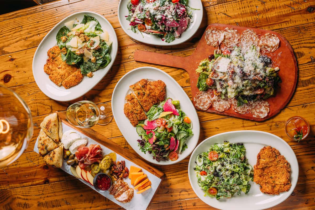 Arrangement of foods