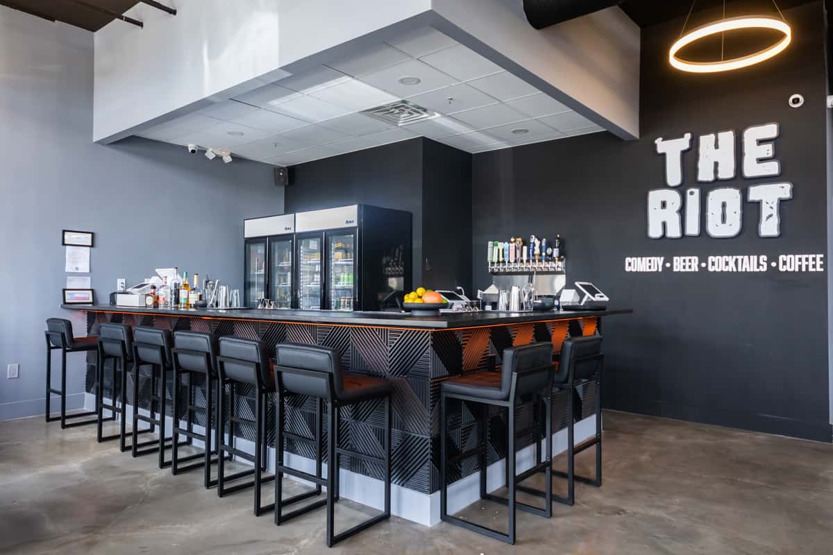 Interior classy bar of The Riot
