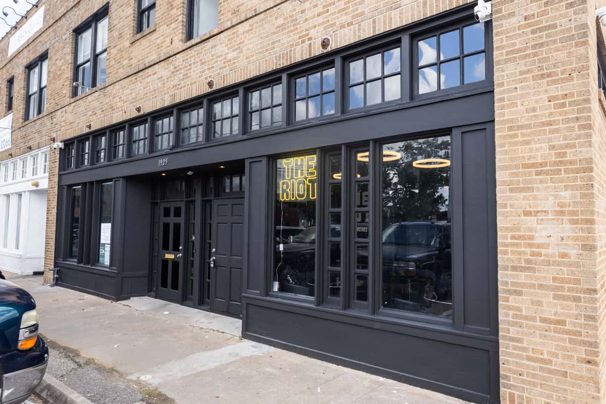Exterior front of The Riot