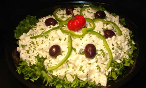 pottato salad platter