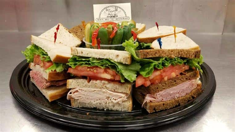 Club Style Sandwich Platter