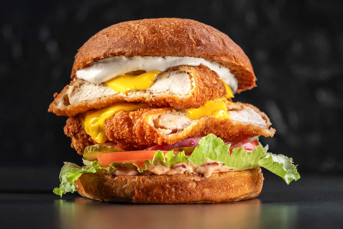 Smoked Chicken Burger