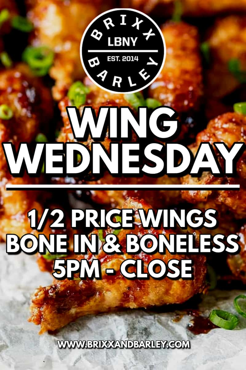 Weekly Promotions - Brixx & Barley