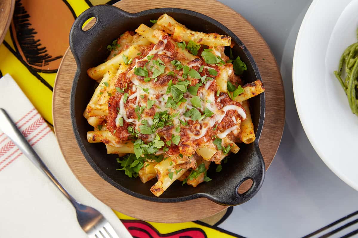 Baked Rigatoni With Meatballs Baked Rigatoni With Meatballs Baked