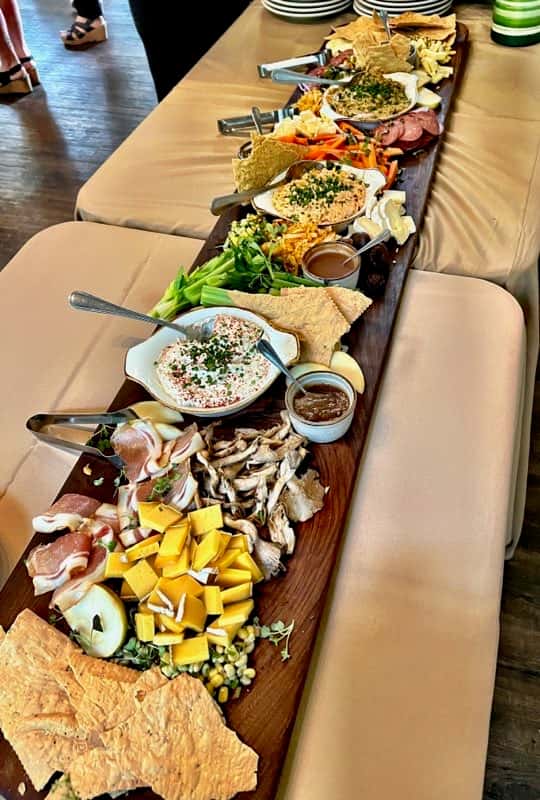 catered buffet