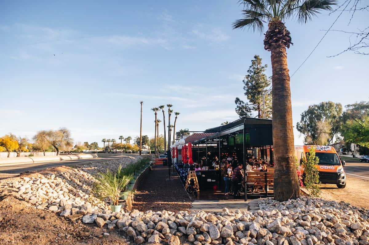 OHSO & Little O's Sunnyslope located on Arizona Canal