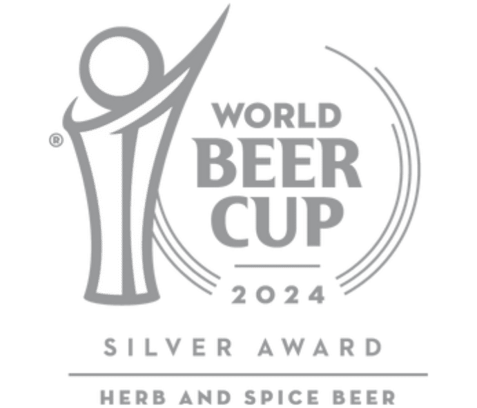 Silver Awards for the 2024 World Beer Cup for our herb and spice beer
