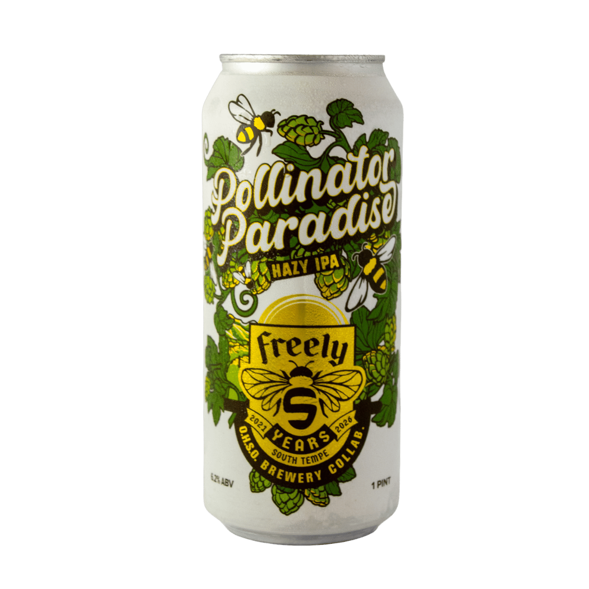 Pollinator Paradise juicy hazy IPA can