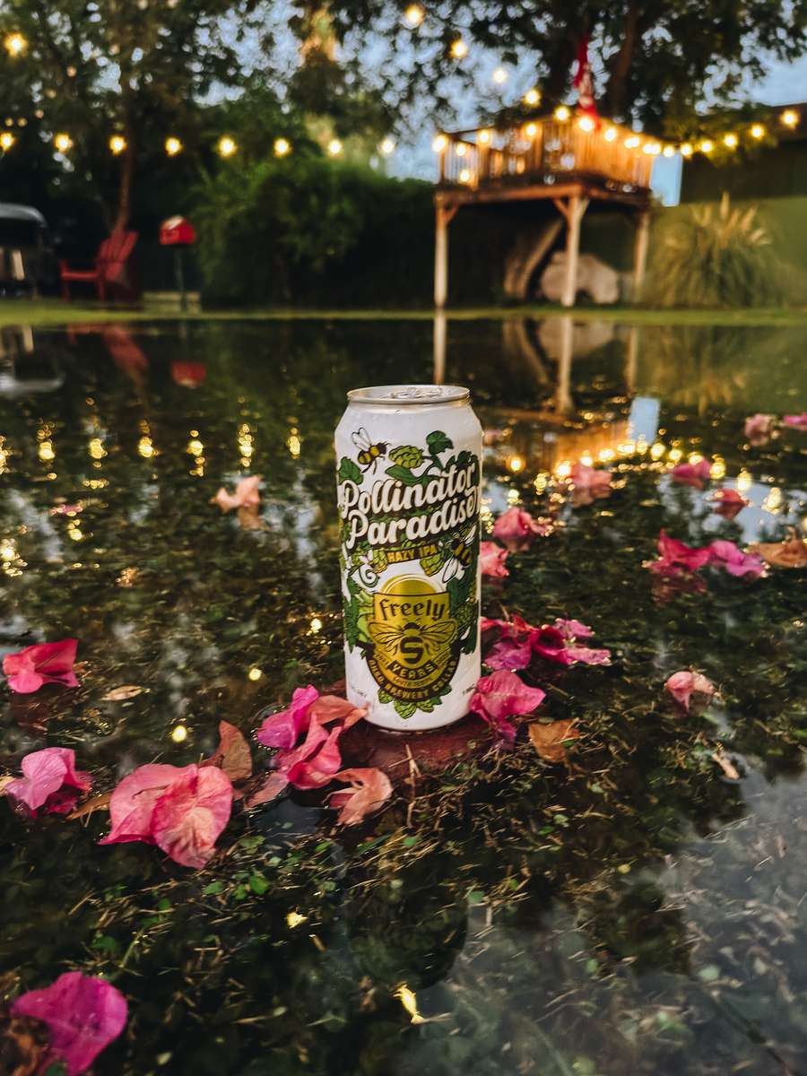 Pollinator Paradise juicy hazy IPA