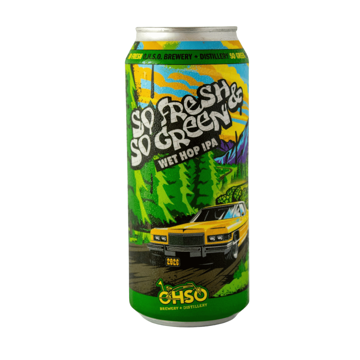 So Fresh and So Green fresh hop IPA can