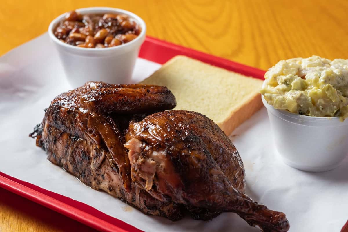 smoked chicken