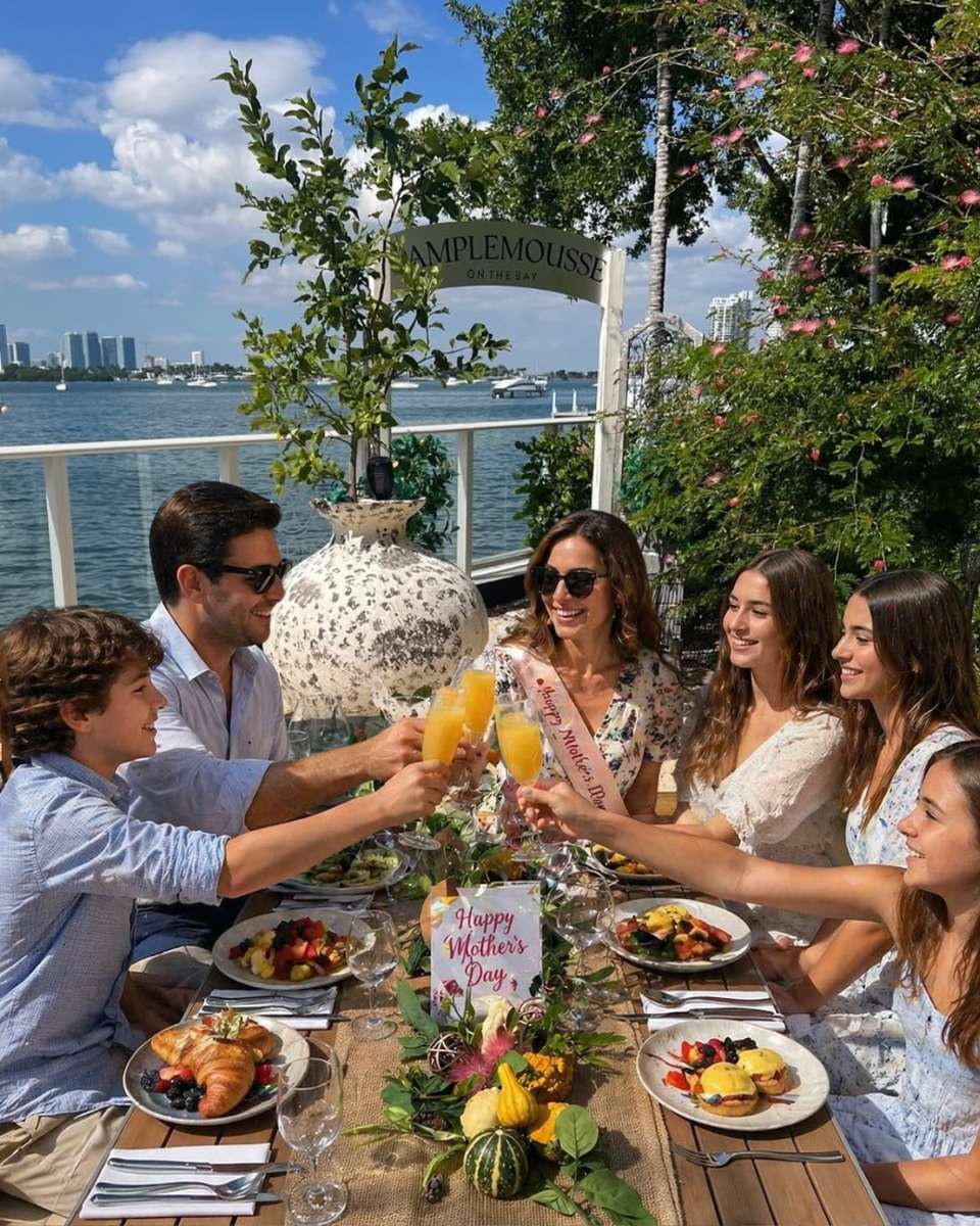 Mothers Day Brunch Miami - Pamplemousse On the Bay