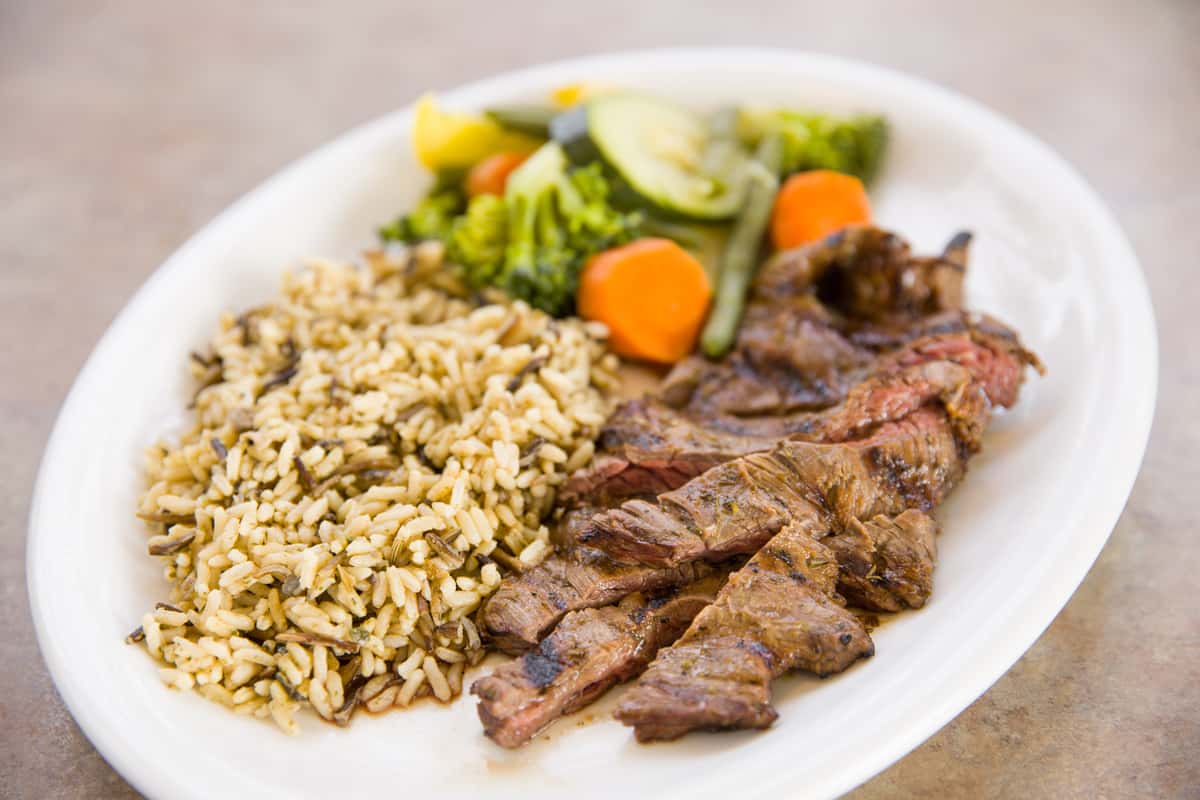 Skirt Steak Dinner