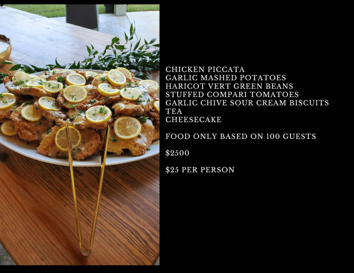 Chicken piccata