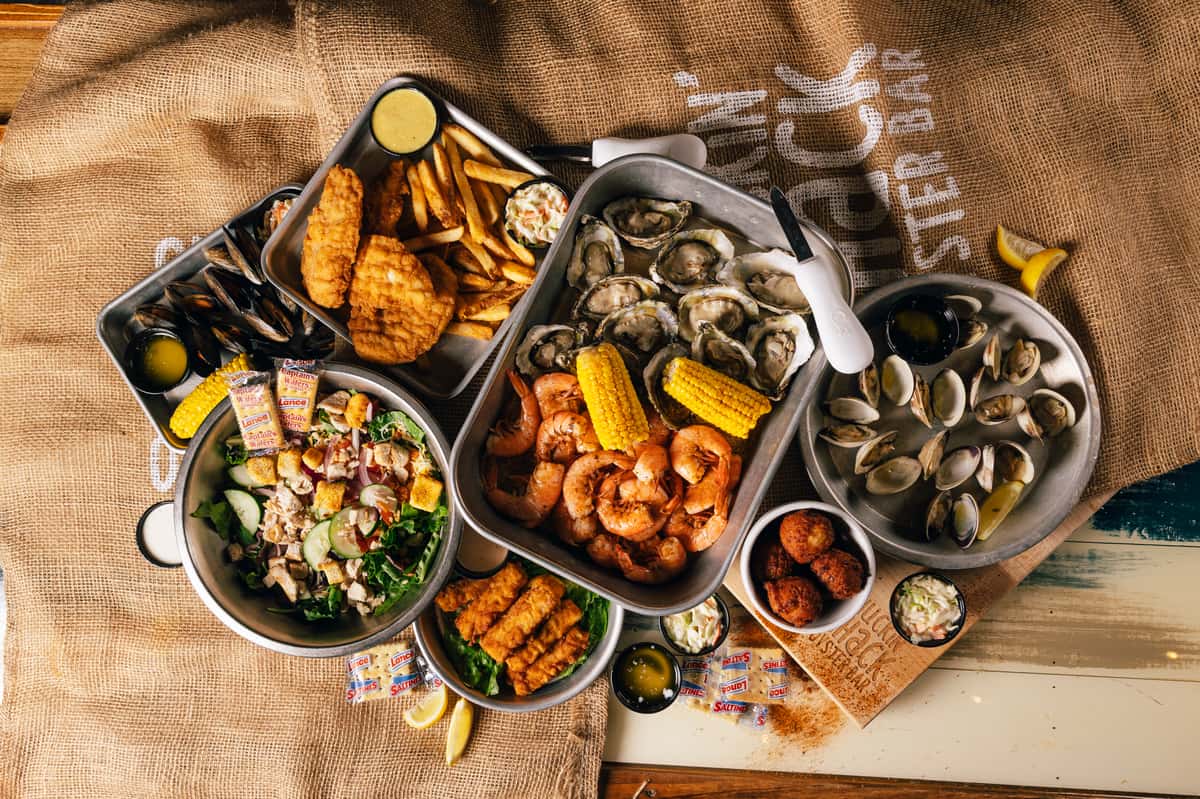 Cappy's Roast table spread