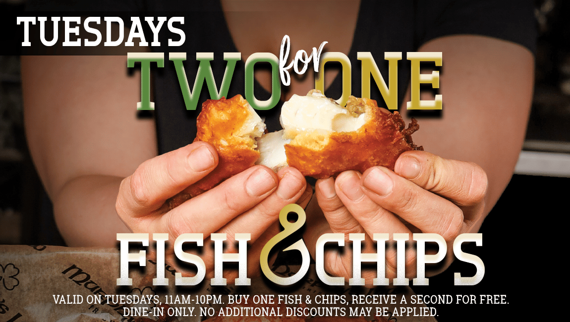 fish and chip special graphic