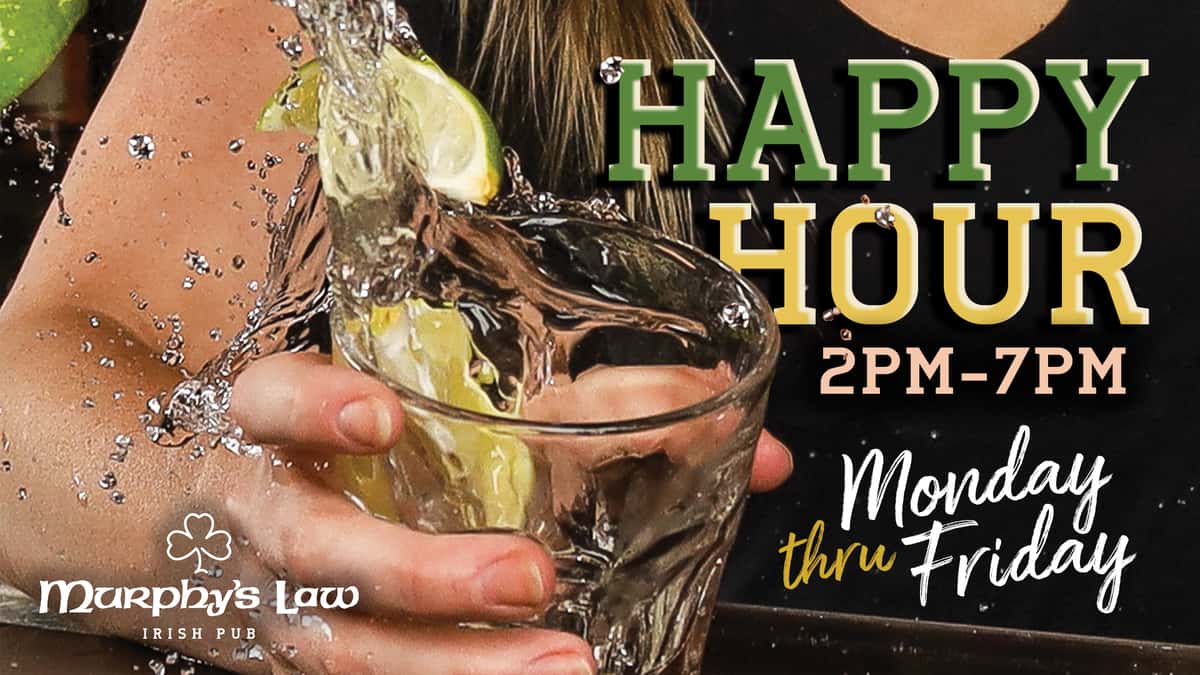 Happy Hour – Monday thru Friday, 2pm to 7pm. Ask about our food and drink specials!