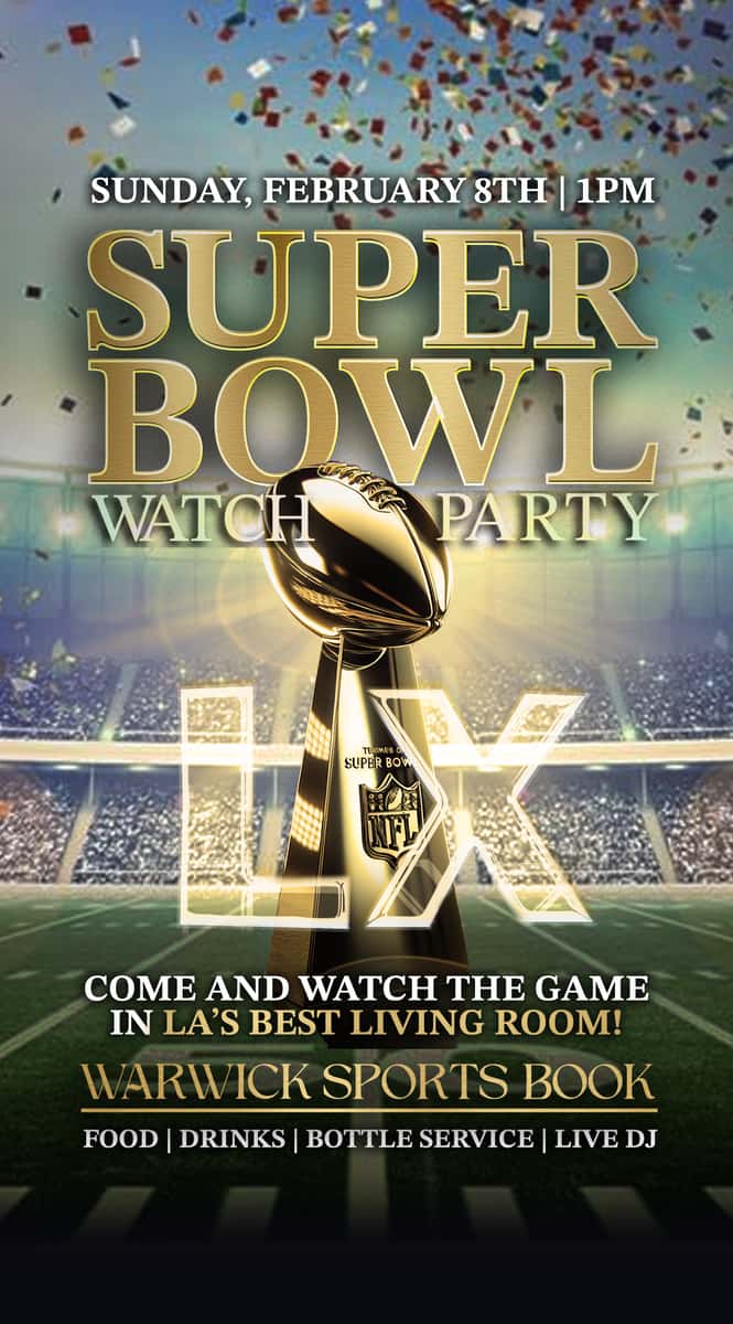 super bowl watch party flyer