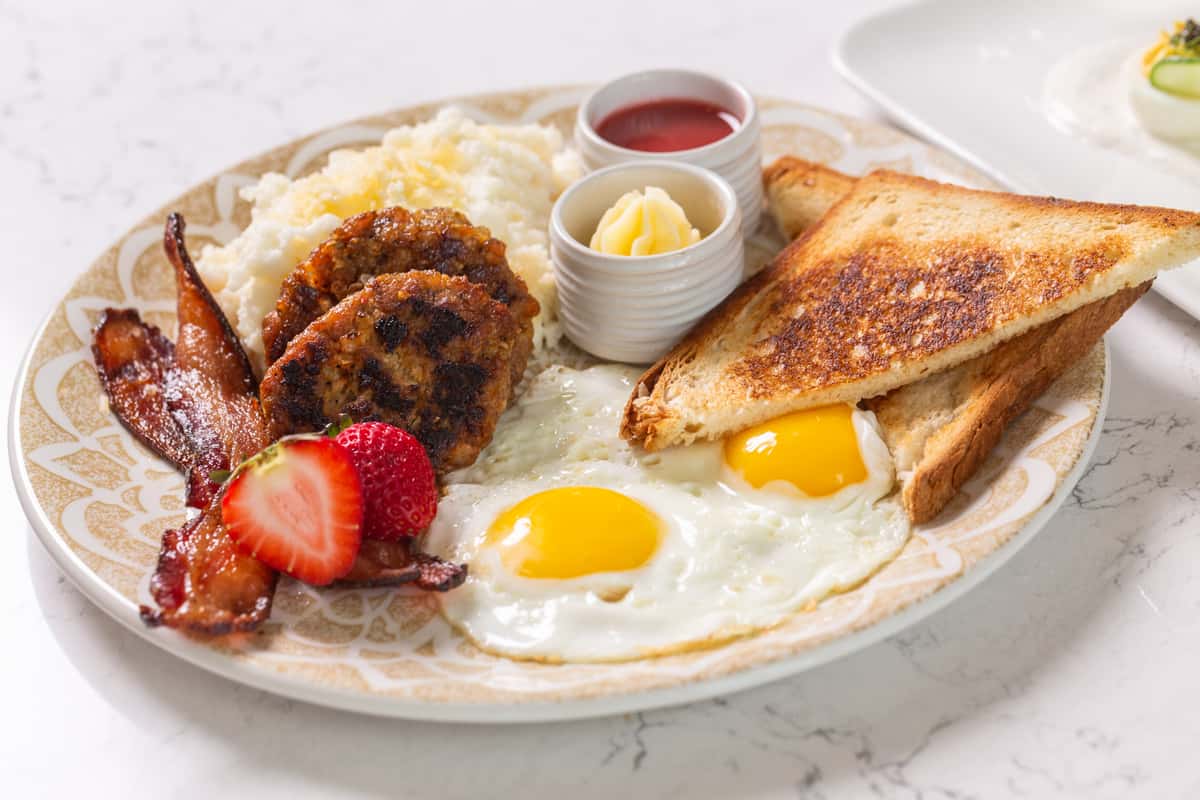 brunch plate