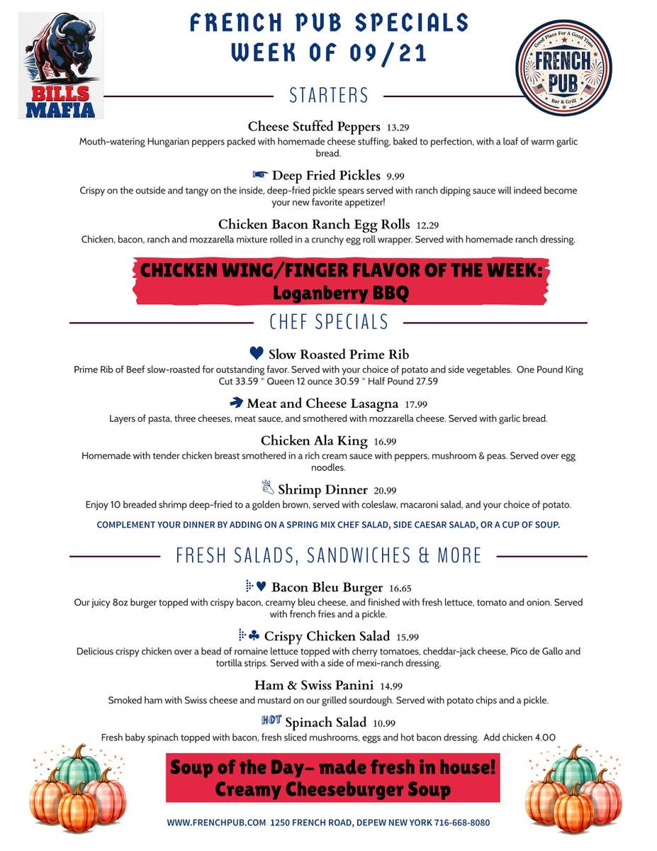 Saturday specials