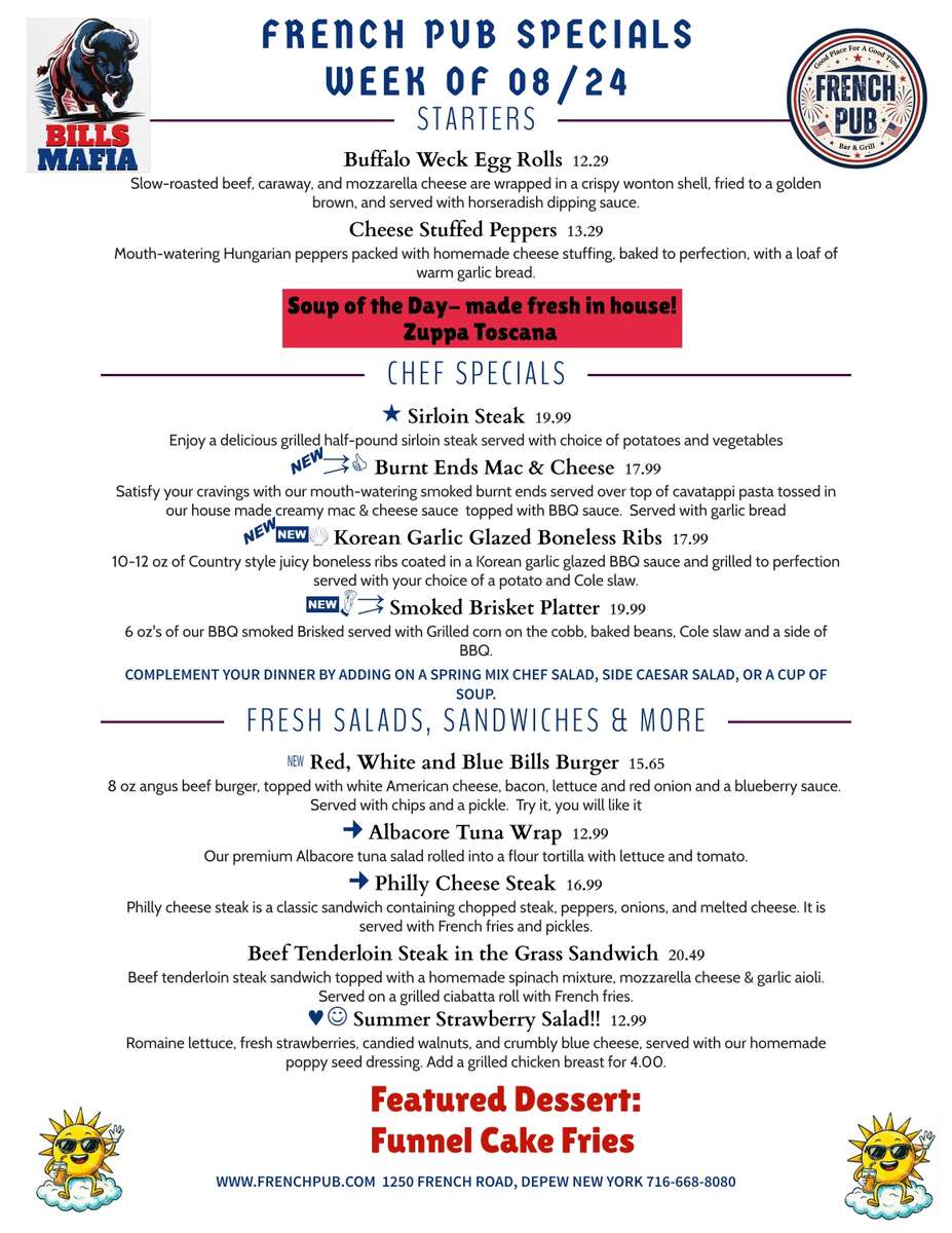 Monday Specials
