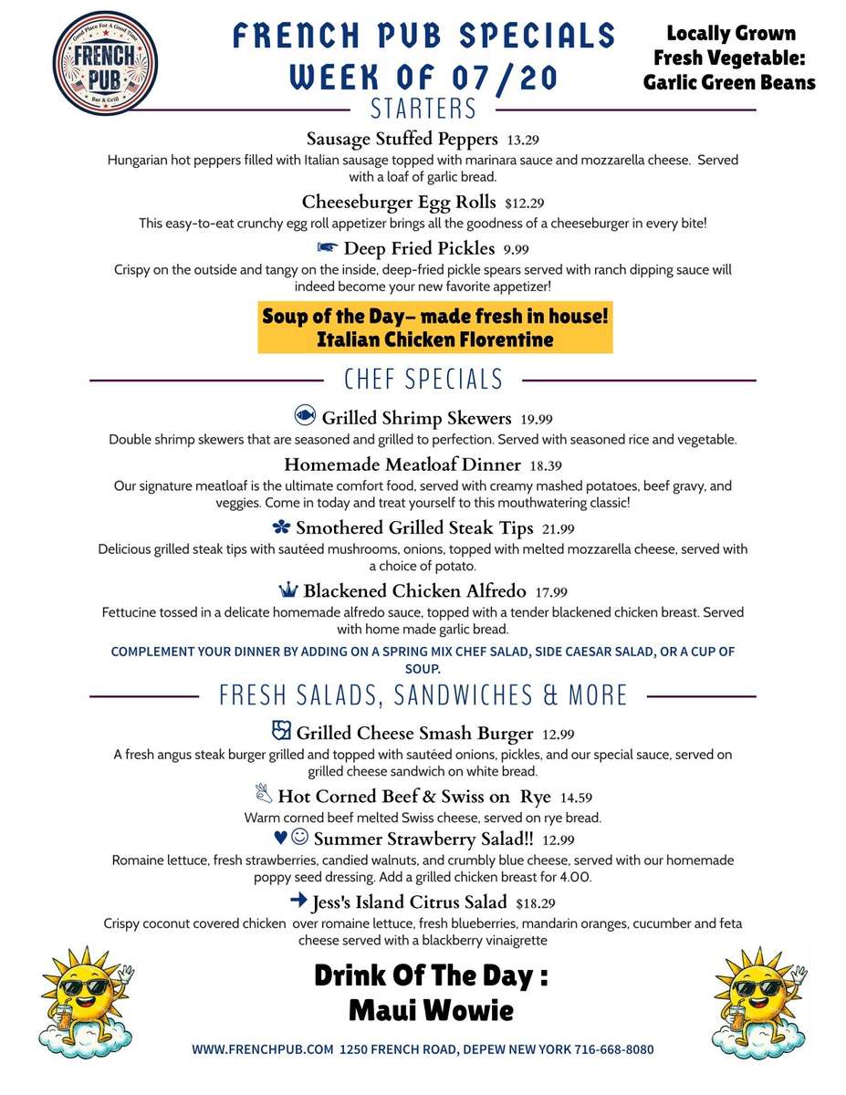 Thursday Specials