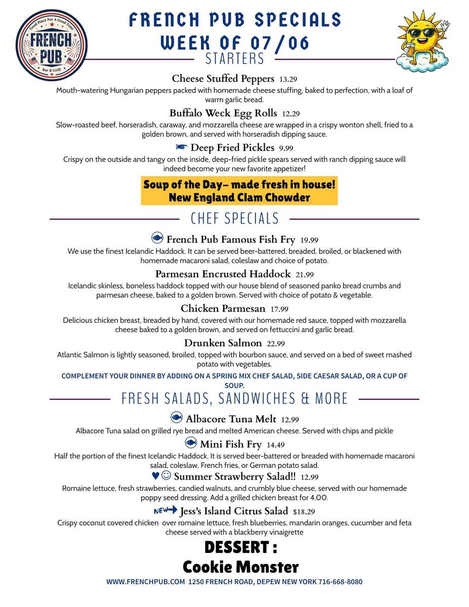 Friday Fish Fry