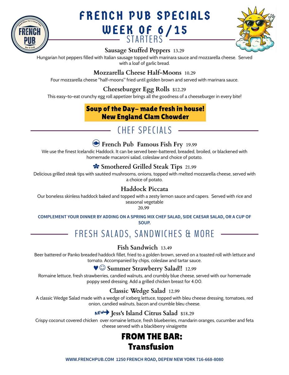 Friday Fish Fry