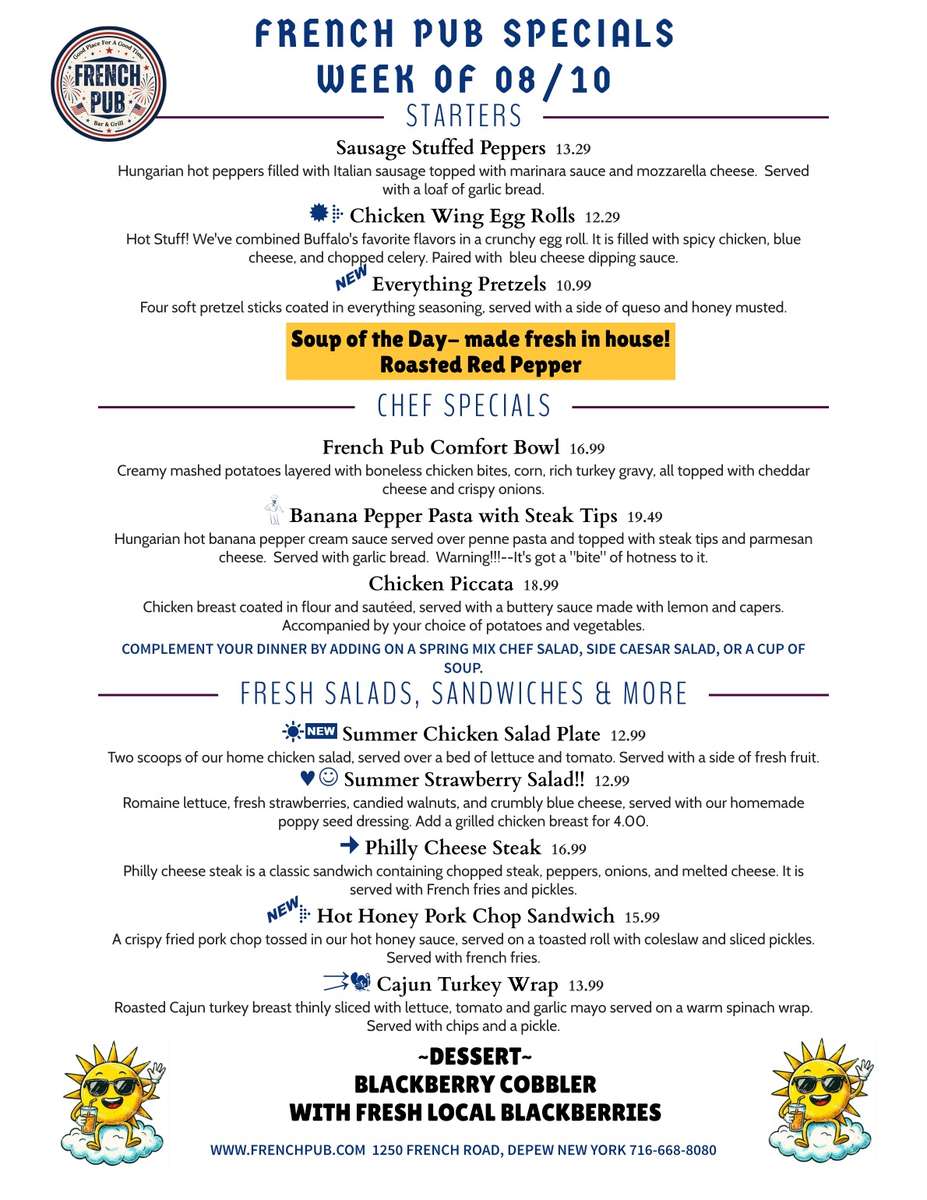 Tuesday Specials