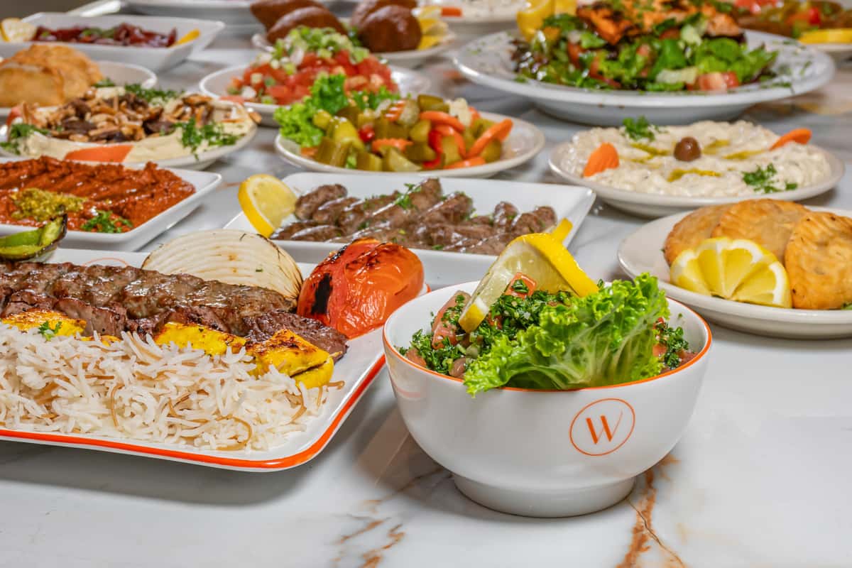 Dishes from Wasfi's