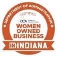 Indiana state certified woman owned business