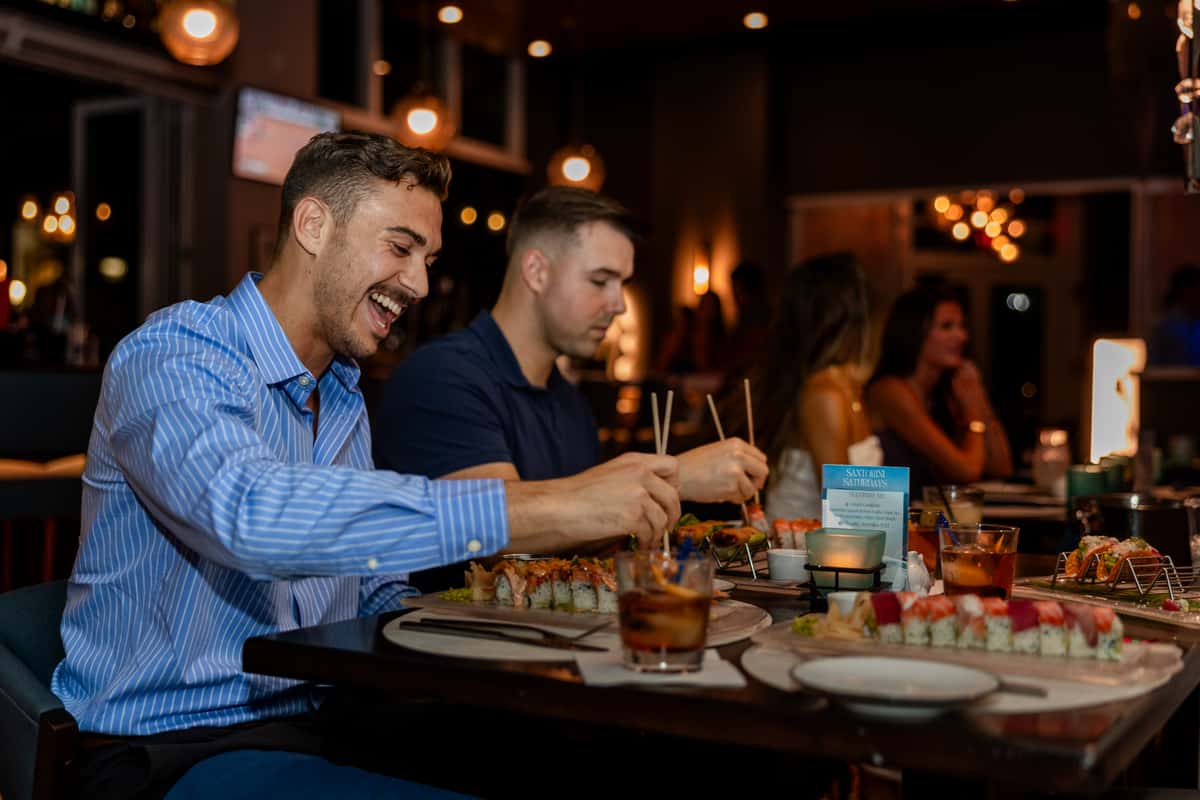 People eating
