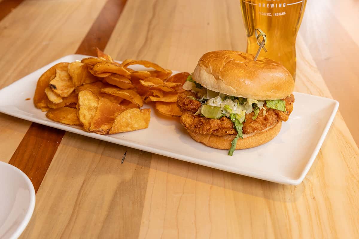 Crispy Chicken Sando