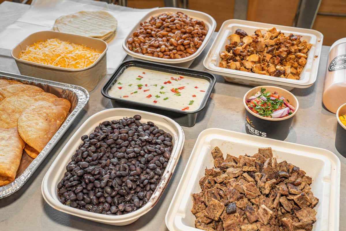 Catering Menu Build Your Own Tacos Double