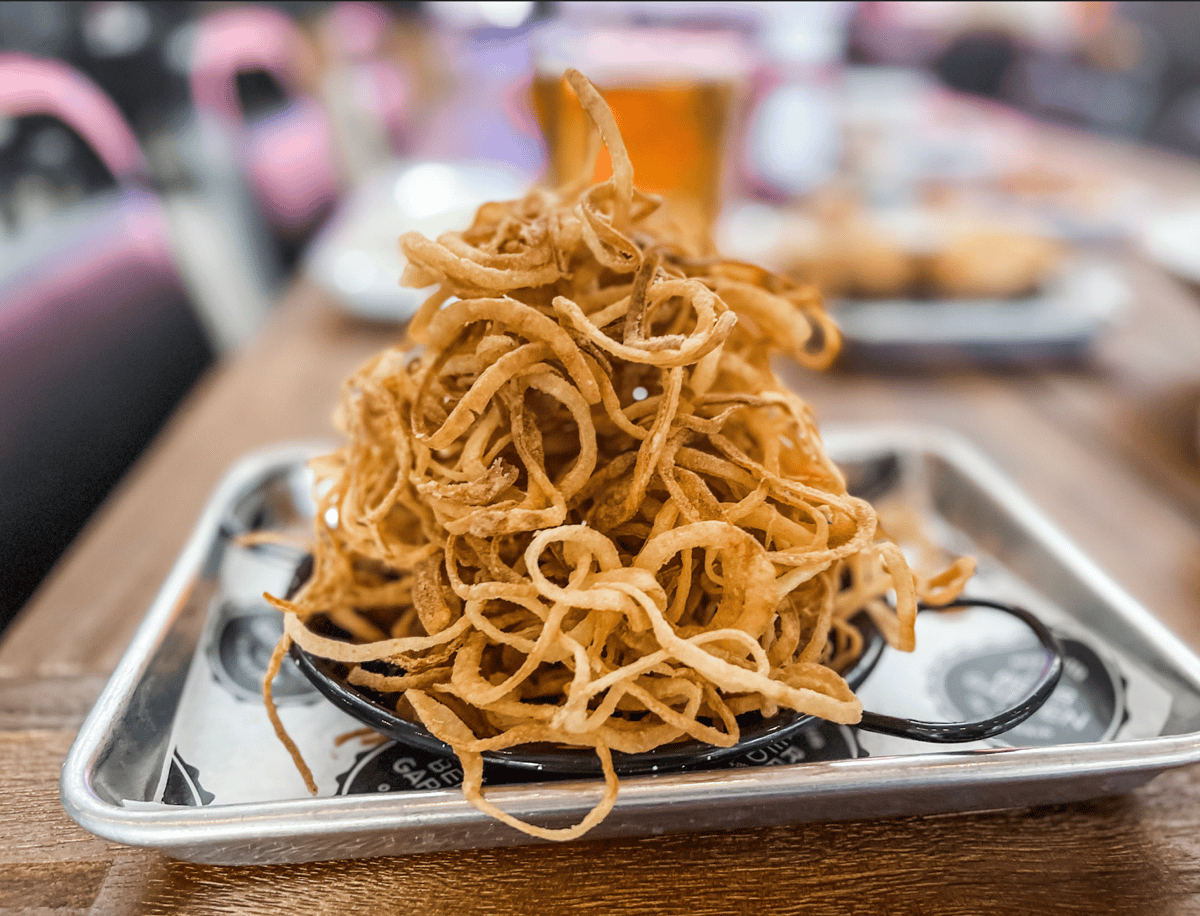 Onion strings 