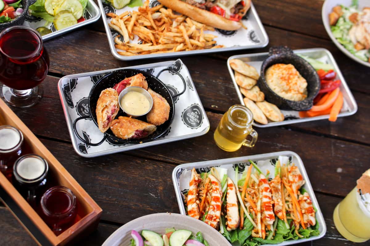 food and beers